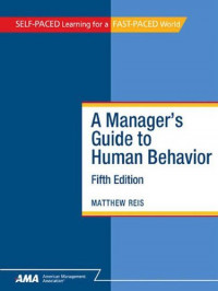 A Manager's Guide to Human Behaviour, 5th edition