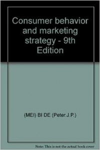 Consumer Behaviour & Marketing Strategy, 9th edition