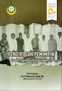 Pendiri dan Pemimpin Dewan Da'wah Islamiyah Indonesia